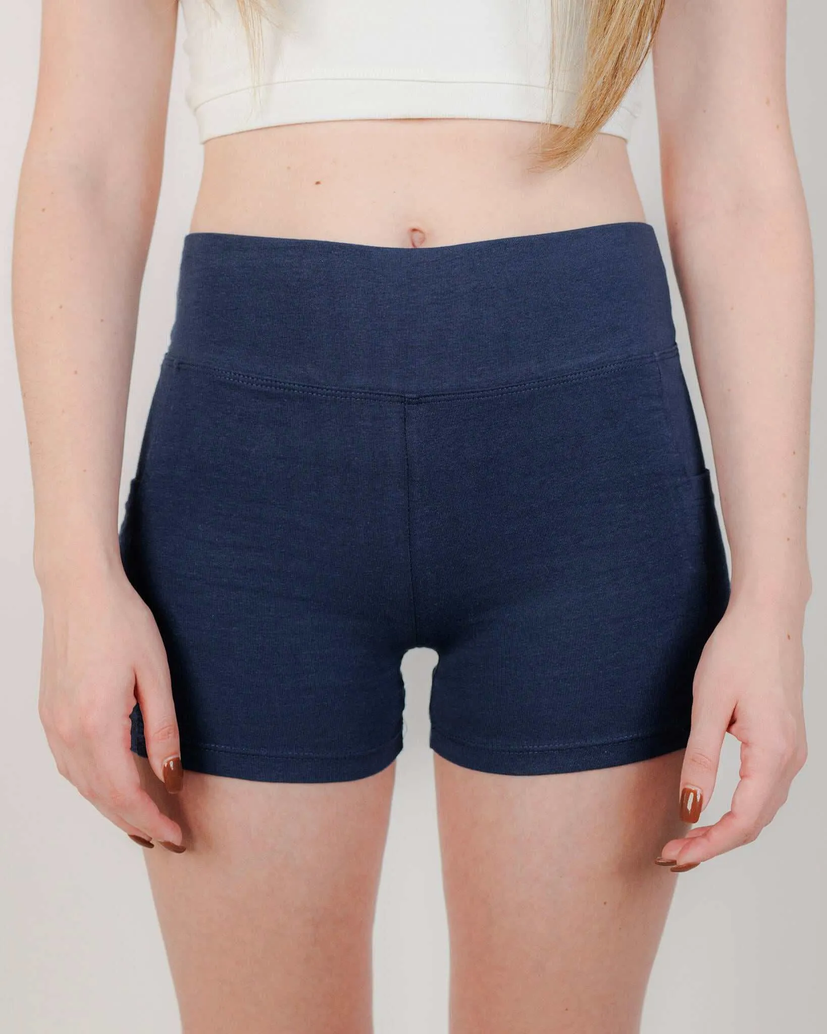 Women's Pocket Shorts - Hemp and Cotton Active Shorts