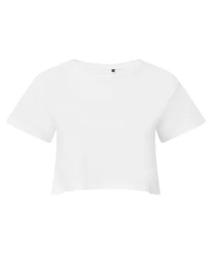 Womens TriDri® crop top | White