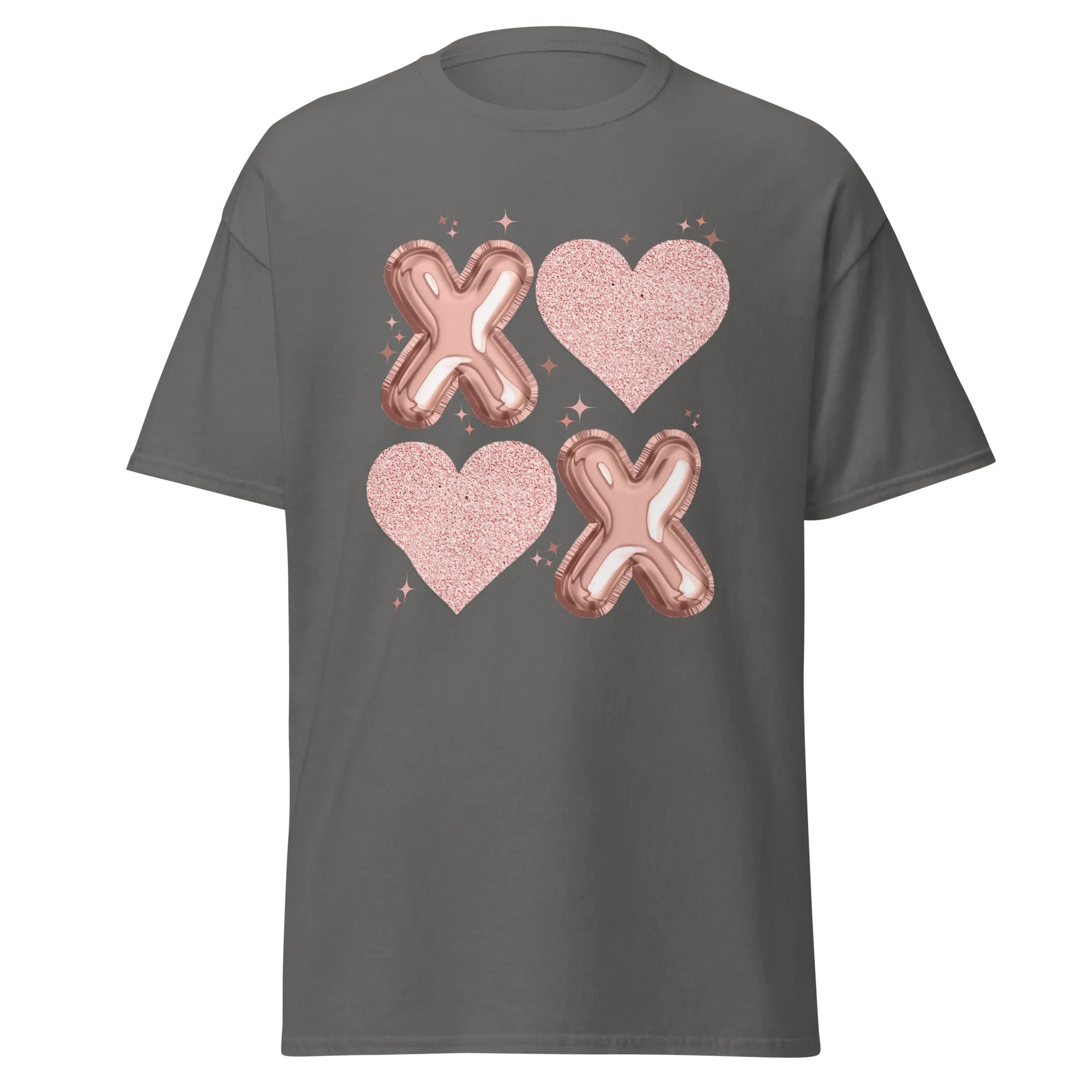 XOXO Rose Gold - Valentine’s Day T-Shirt – Stylish & Comfortable Love-Inspired