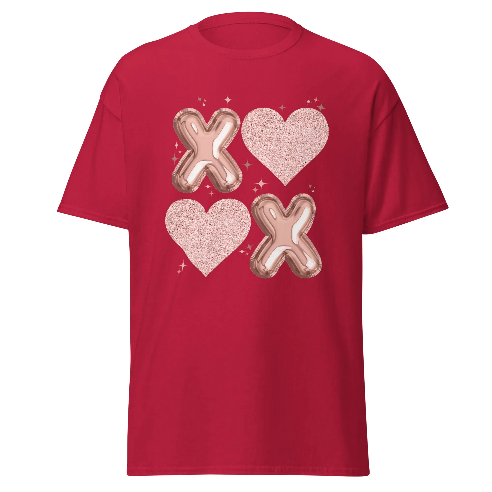 XOXO Rose Gold - Valentine’s Day T-Shirt – Stylish & Comfortable Love-Inspired