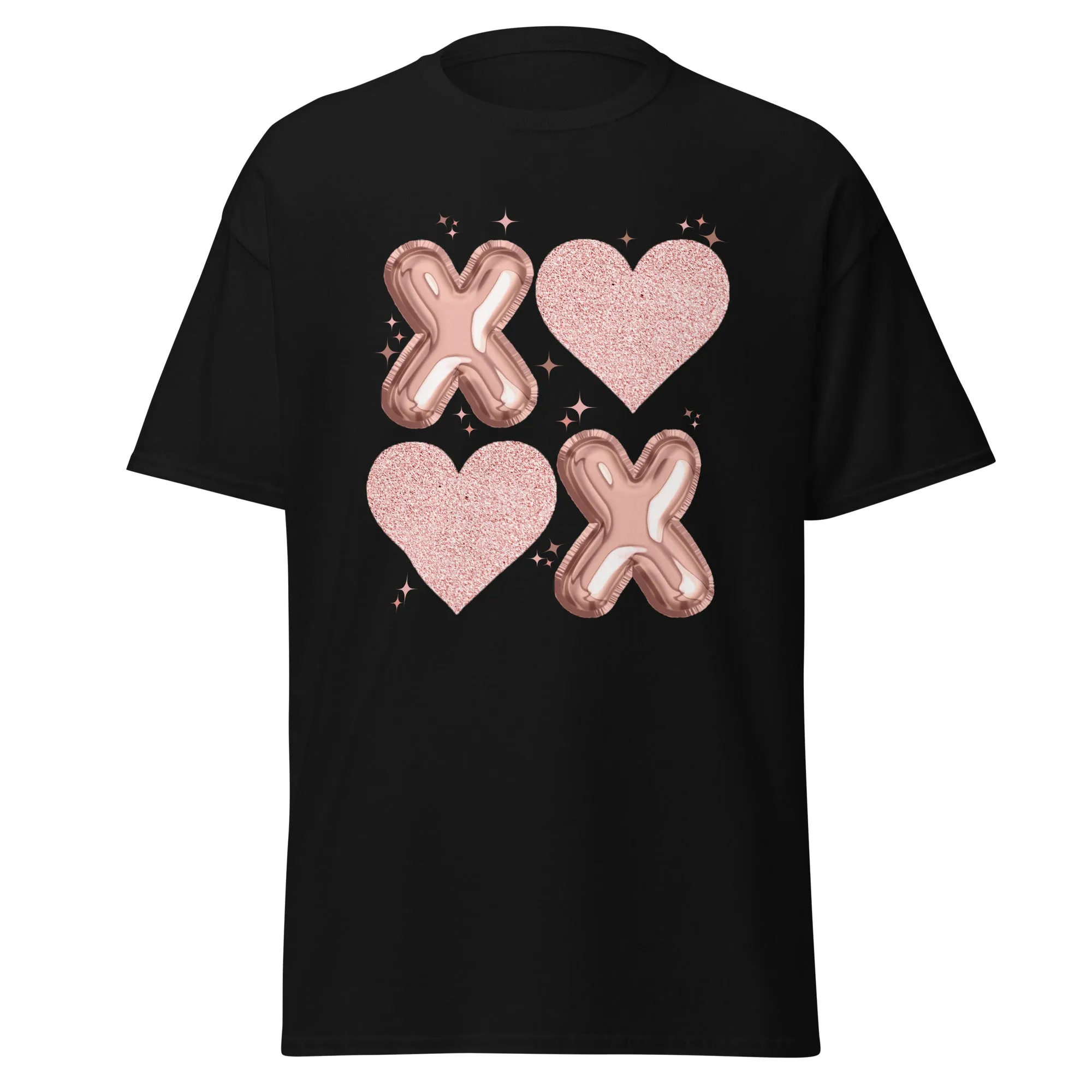 XOXO Rose Gold - Valentine’s Day T-Shirt – Stylish & Comfortable Love-Inspired