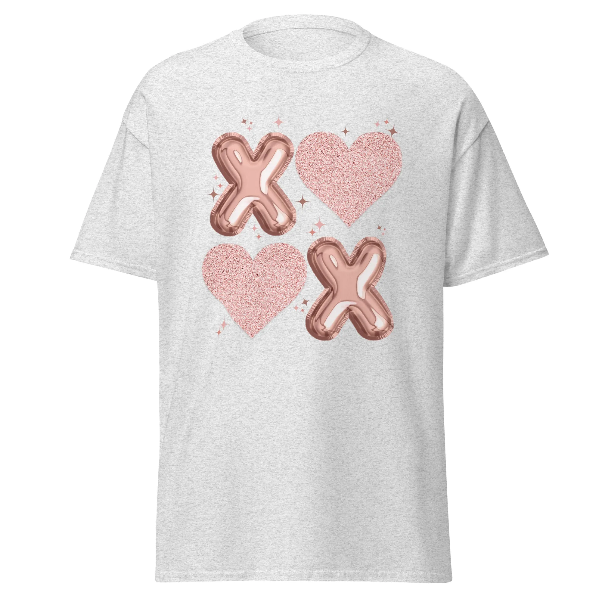 XOXO Rose Gold - Valentine’s Day T-Shirt – Stylish & Comfortable Love-Inspired
