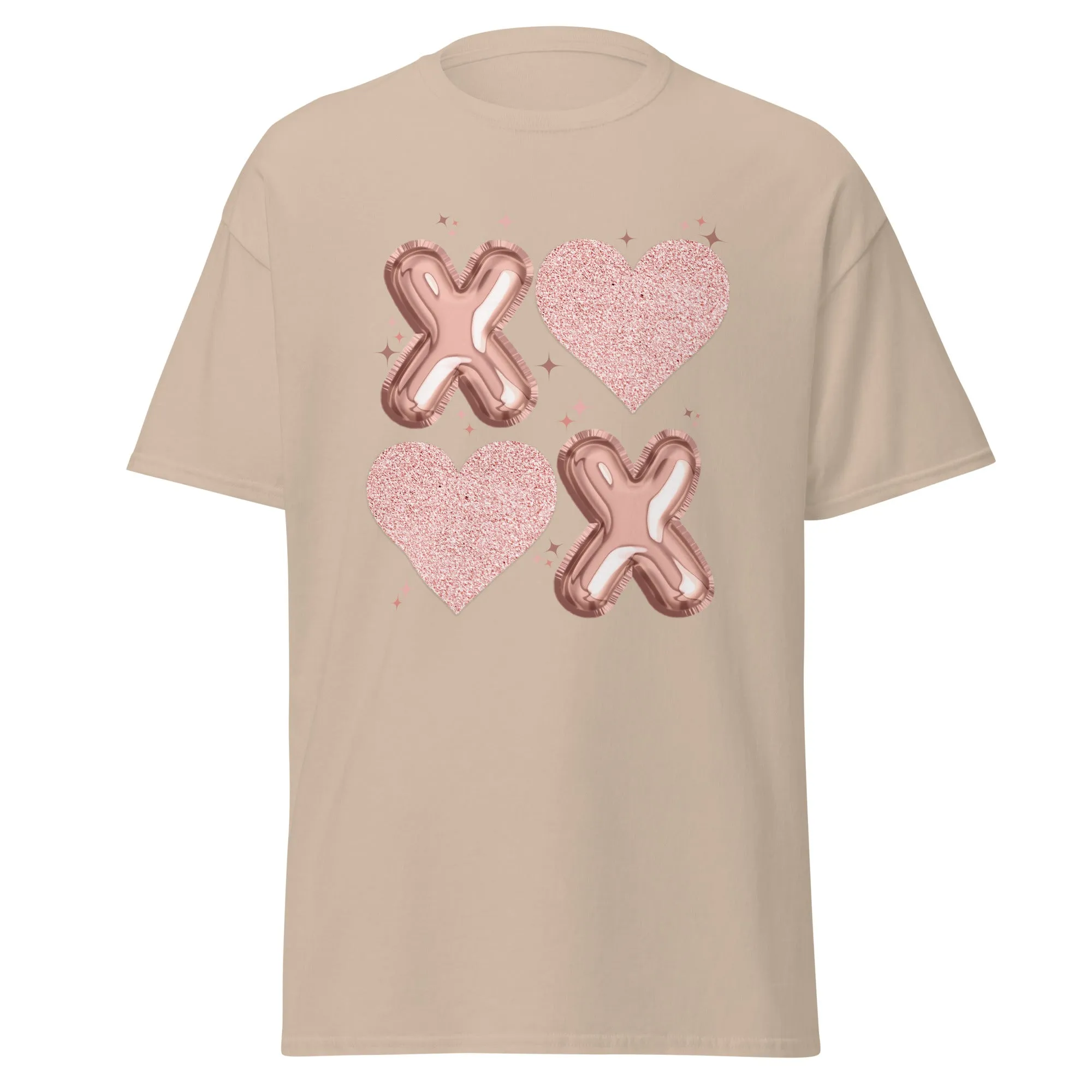 XOXO Rose Gold - Valentine’s Day T-Shirt – Stylish & Comfortable Love-Inspired