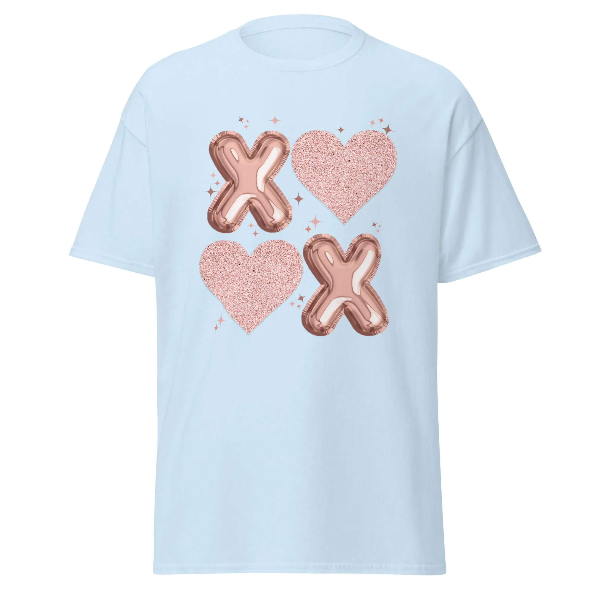 XOXO Rose Gold - Valentine’s Day T-Shirt – Stylish & Comfortable Love-Inspired