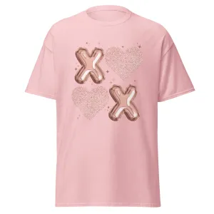 XOXO Rose Gold - Valentine’s Day T-Shirt – Stylish & Comfortable Love-Inspired