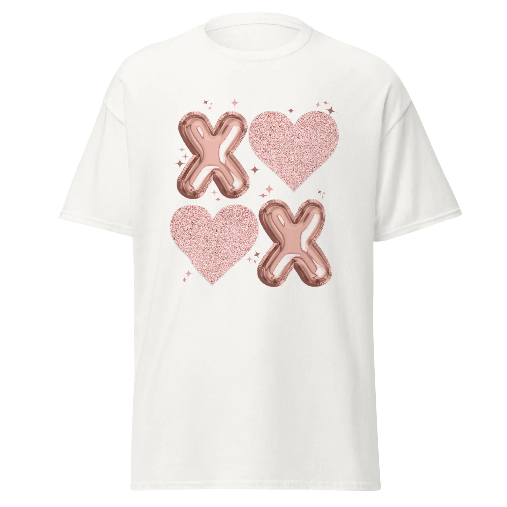 XOXO Rose Gold - Valentine’s Day T-Shirt – Stylish & Comfortable Love-Inspired