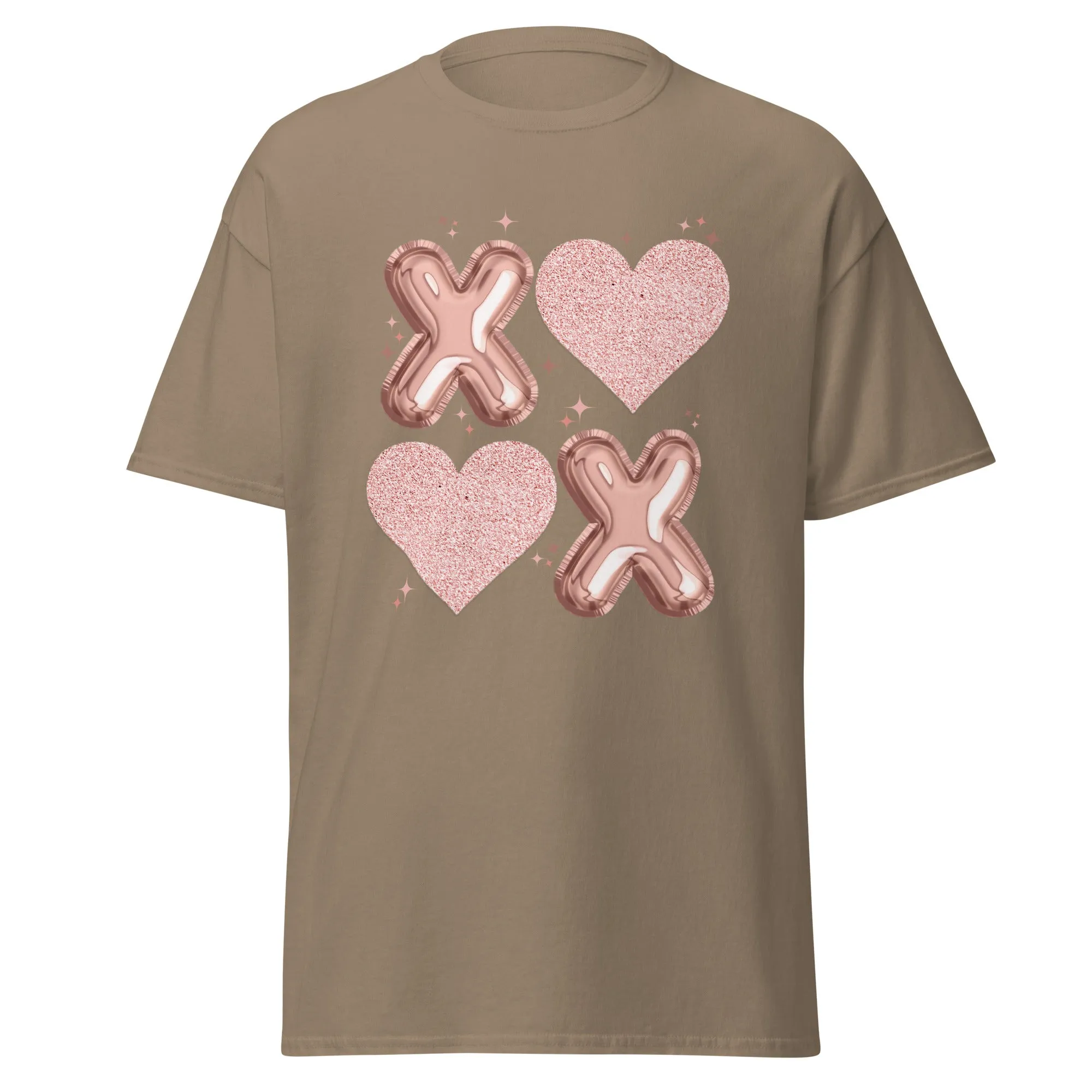 XOXO Rose Gold - Valentine’s Day T-Shirt – Stylish & Comfortable Love-Inspired