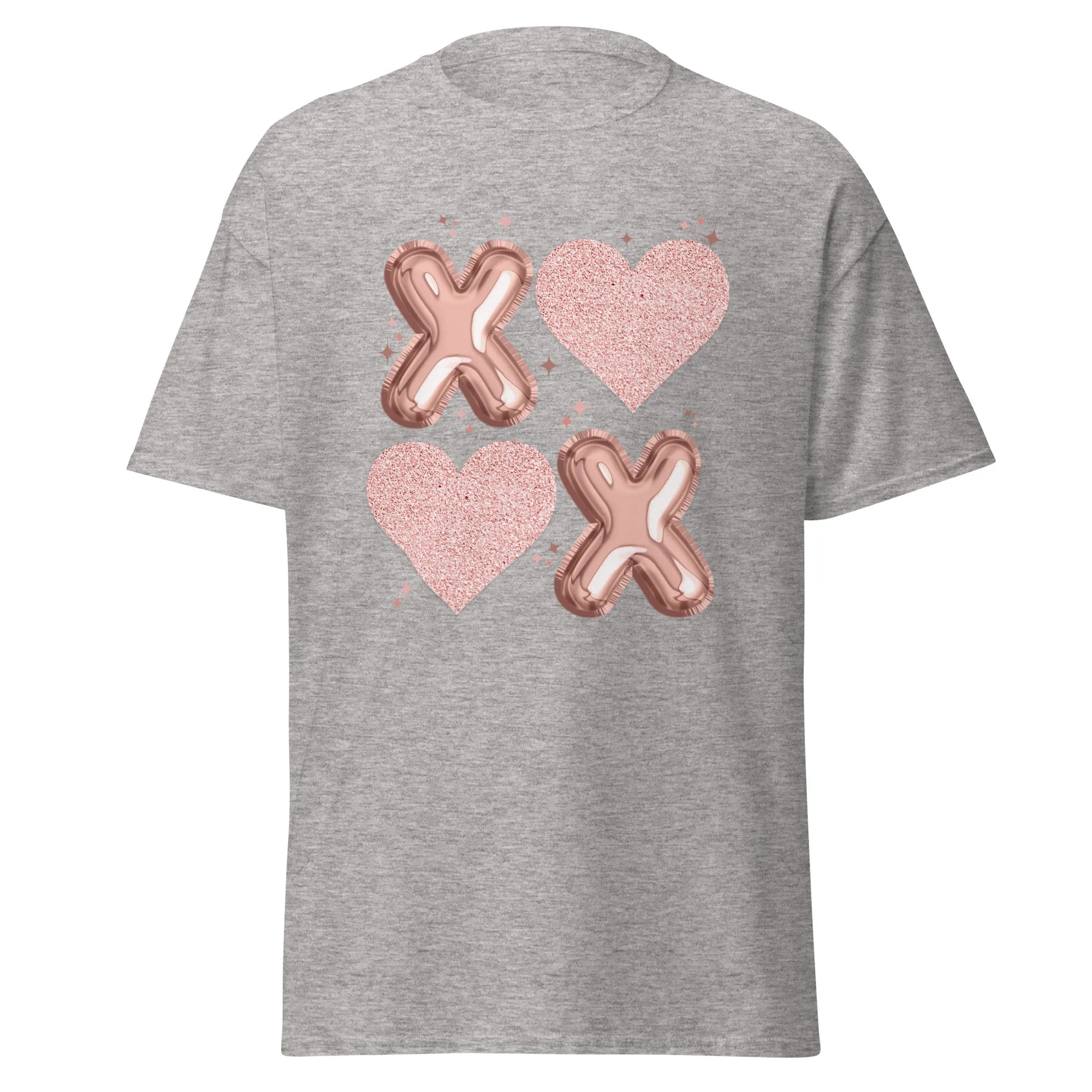 XOXO Rose Gold - Valentine’s Day T-Shirt – Stylish & Comfortable Love-Inspired